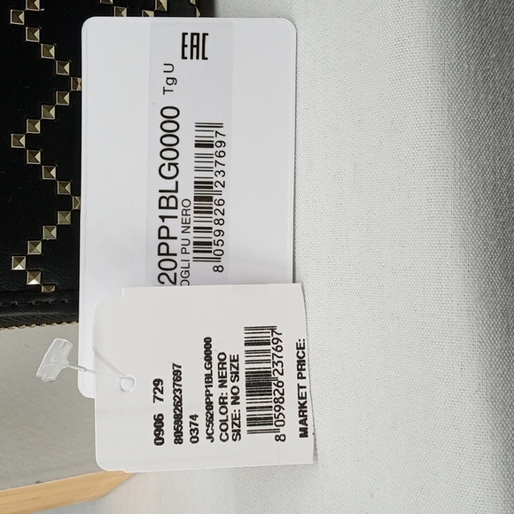 MOSCHINO "Love Moschino" Studded Zip Around Continental Wallet - Picture 12 of 16